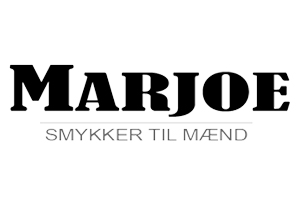 Marjoe Herresmykker. logo