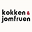 Kokken & Jomfruen logo