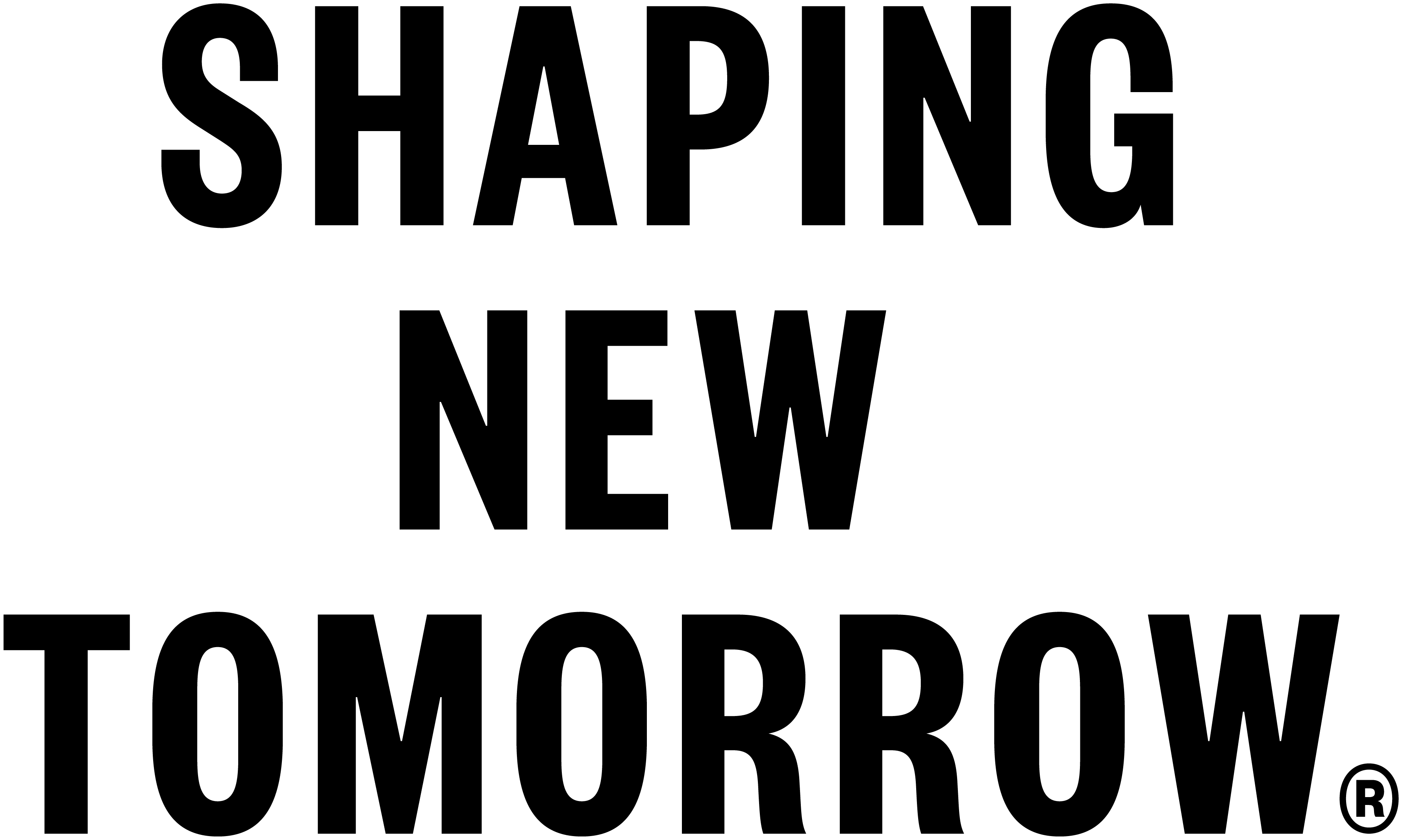 SHAPING NEW TOMORROW logo