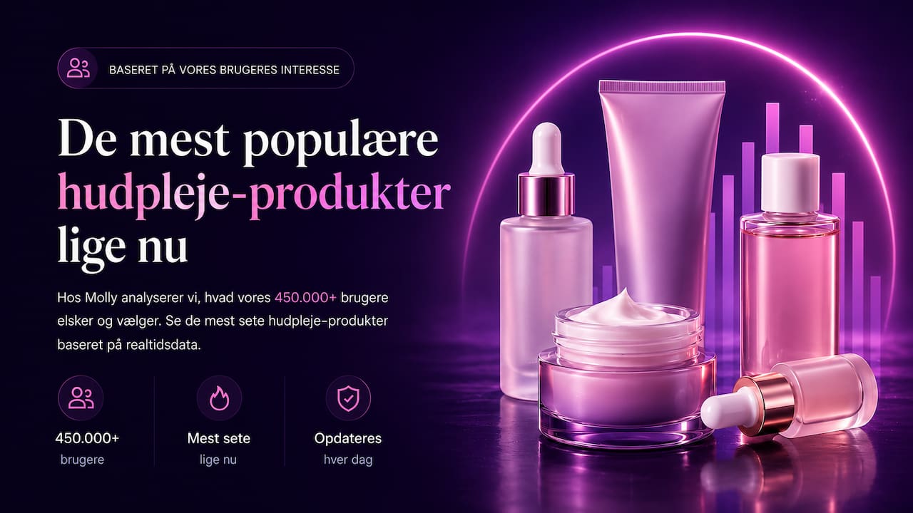 populære hudpleje produkter